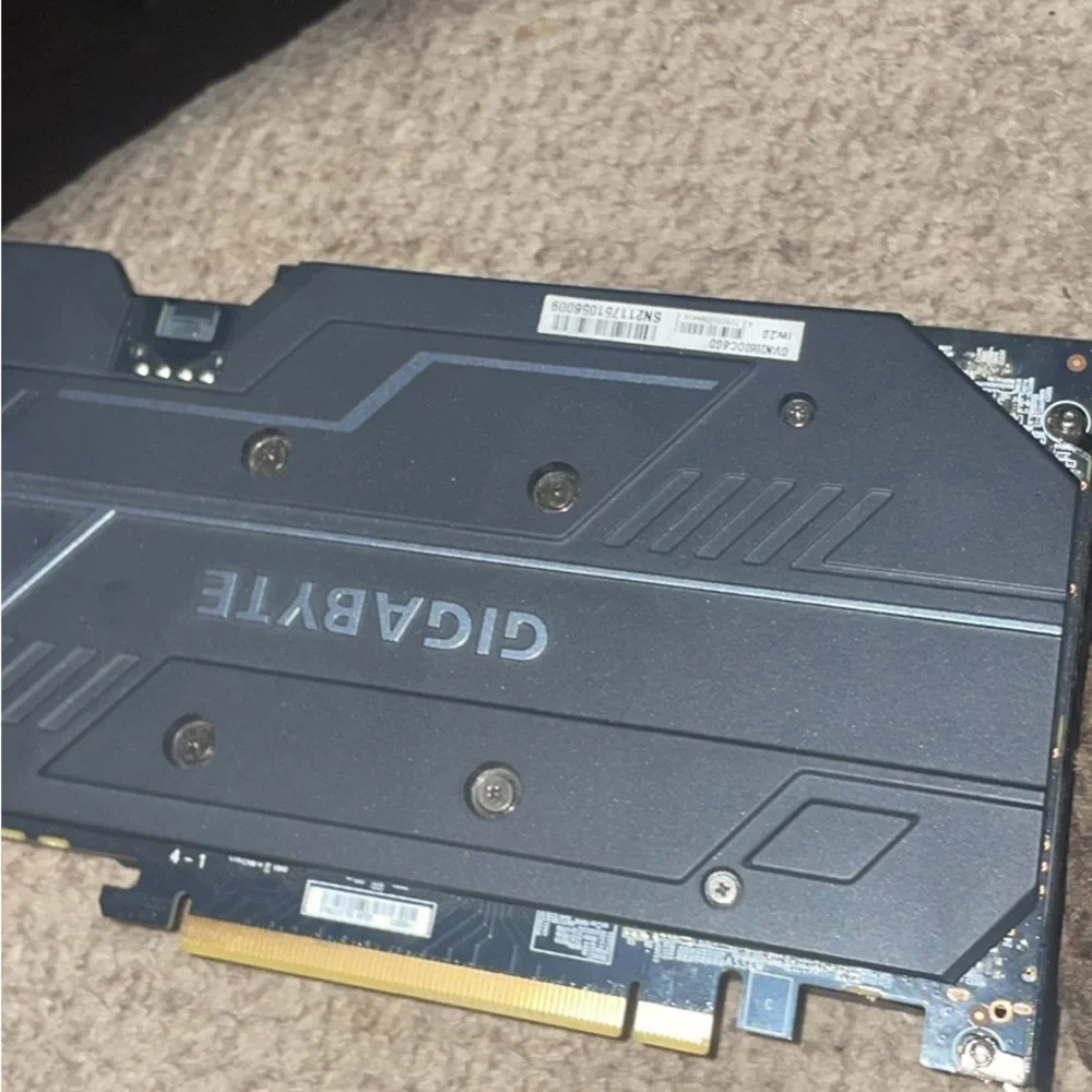 GIGABYTE Black High-Performance Graphics Card 2060 super 8gb